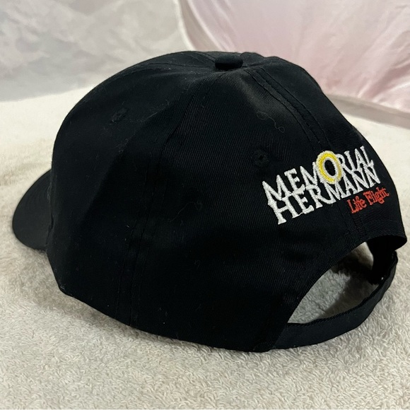 Port Authority's Memorial Hermann Life Flight Adjustable Black Ball Cap - Picture 10 of 15